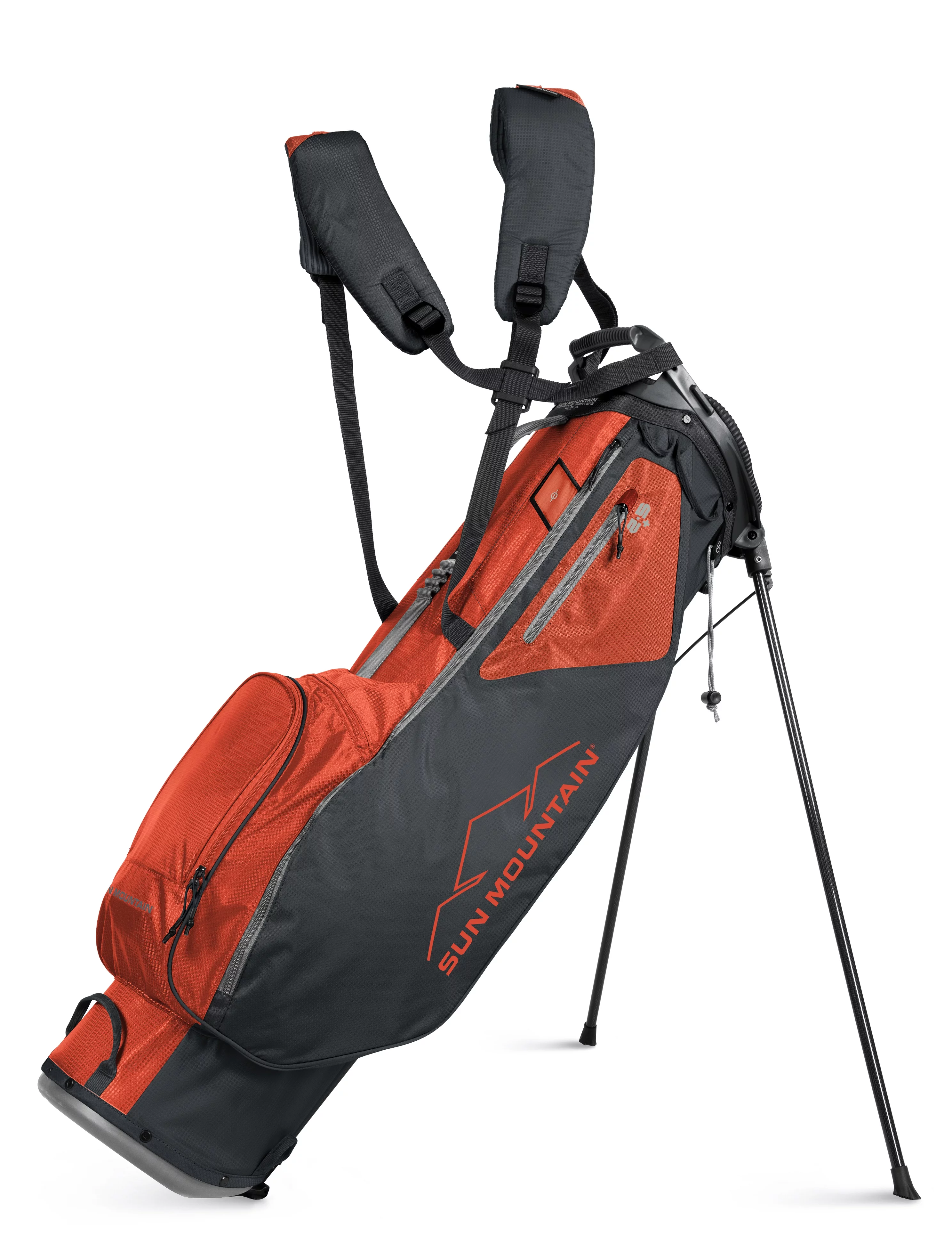 Sun Mountain Golf Prior Season 2.5+ Stand Bag Gunmetal/Inferno