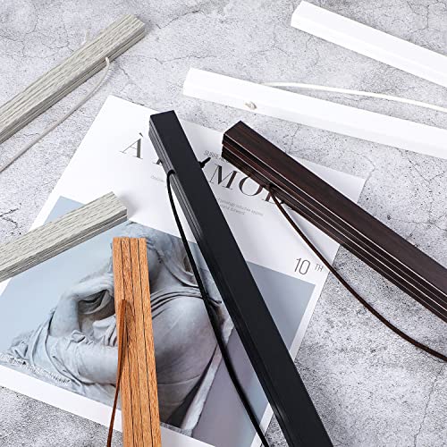 24x36 24x18 24x30 Poster Frame, Magnetic Wood Frame Frames for Photo Picture Canvas Artwork Wall Hanging (1 Pack, 24