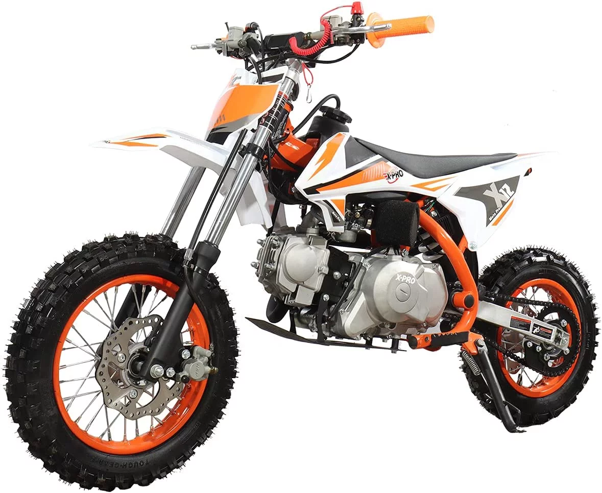 X-Pro Brand New 110cc Dirt Bike, Automatic Transmission Electric Start Chain Drive 12
