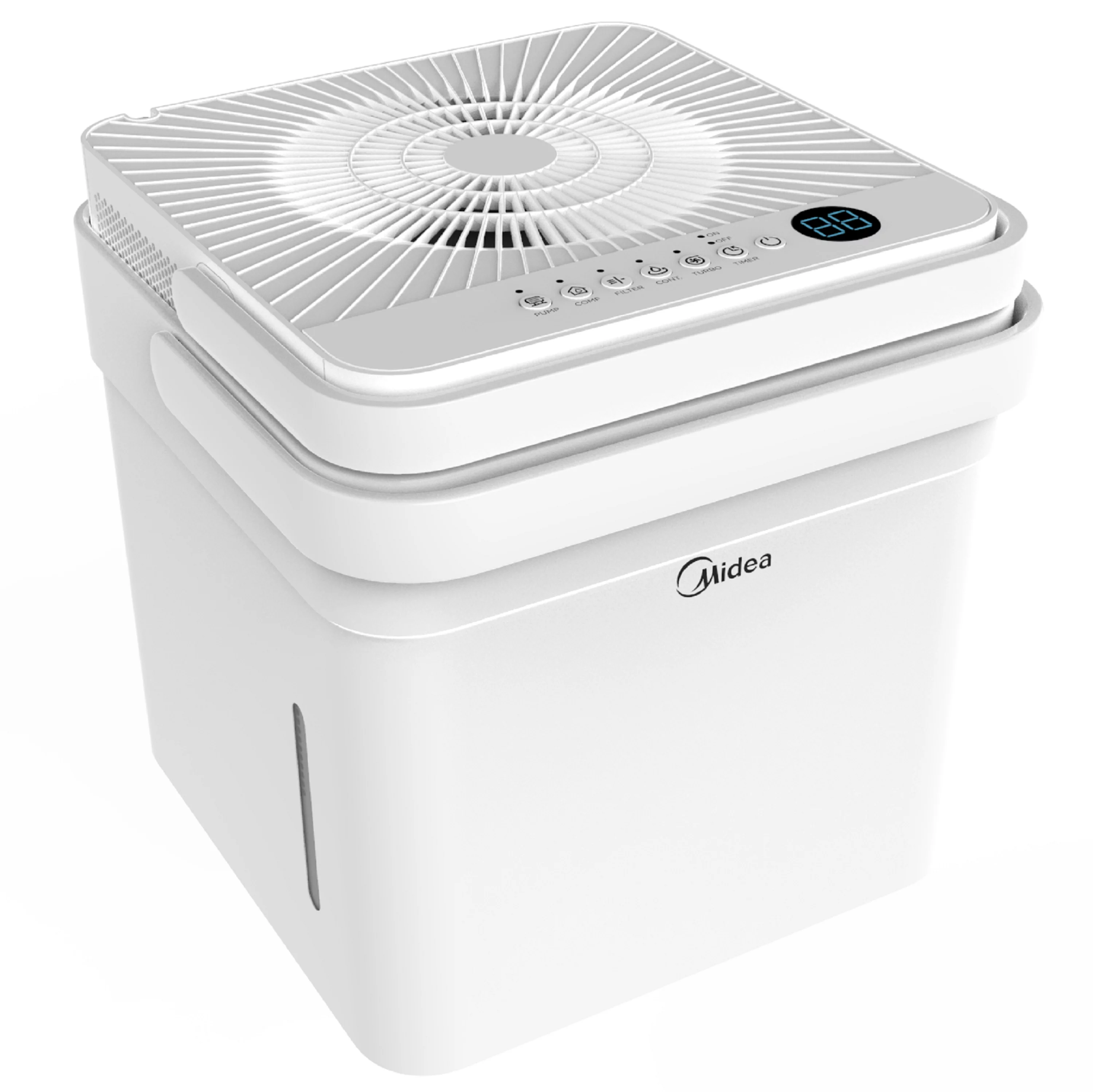 Midea Cube 50-Pint Smart WiFi Dehumidifier with Pump, Coverage up to 4,500 sq. ft.