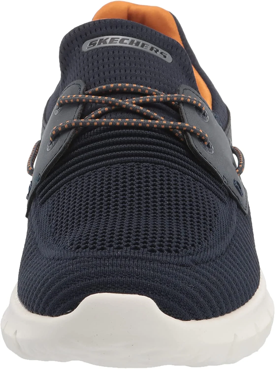 Skechers: DEL-RETTO - CLEAN SLATE (210237) / Knitted Boat Style Slip-On