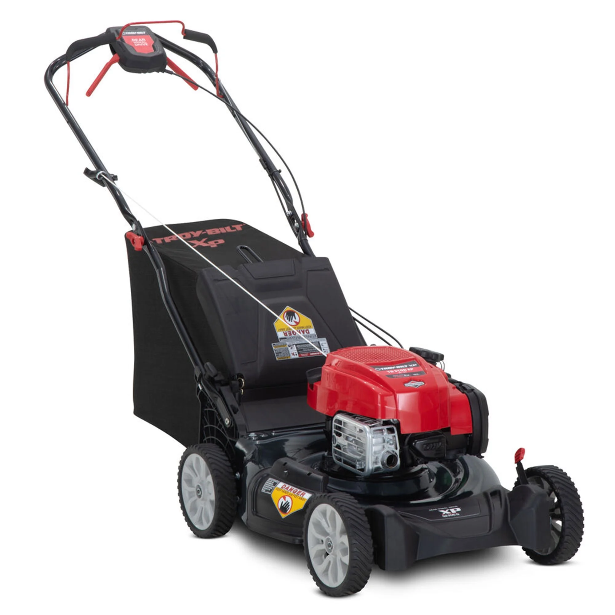 Troy-Bilt XP 3-in-1 Self-Propel RWD Gas Lawn Mower, 163cc Engine & 21