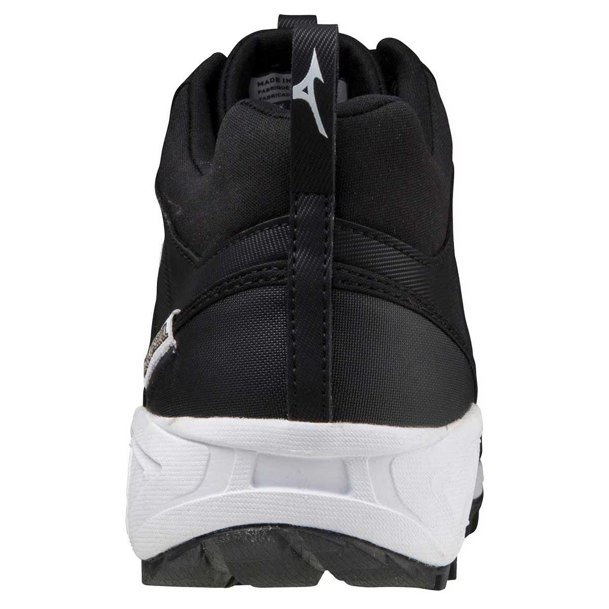 Mizuno Mizuno Ambition 2 All Surface Mid Turf Shoe, Size 9.5, Black-White (9000)