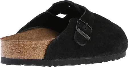 Birkenstock Boston Suede with Soft Footbed