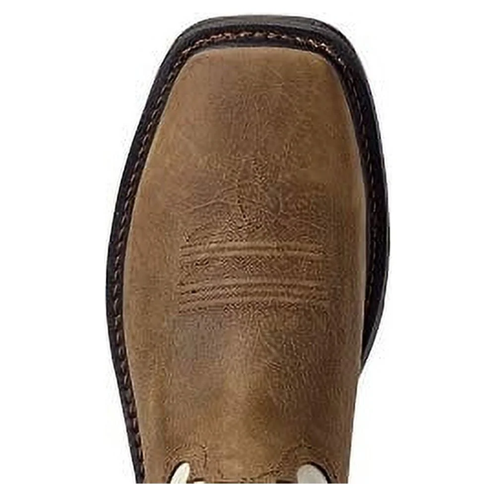 ARIAT Men's Rye Workhog Western Work Boot Soft Toe Rye Brown