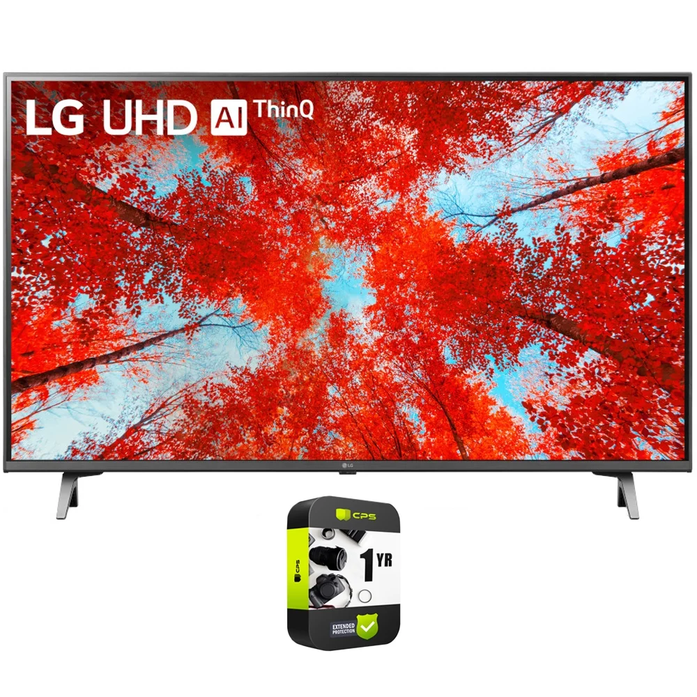 LG 65UQ9000PUD 65 Inch HDR 4K UHD LED TV 2022 Bundle with 1 YR CPS Enhanced Protection Pack