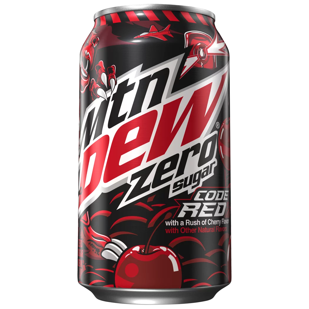 Diet Mountain Dew Cherry Citrus Soda Pop, 12 fl oz, 12 Pack Cans