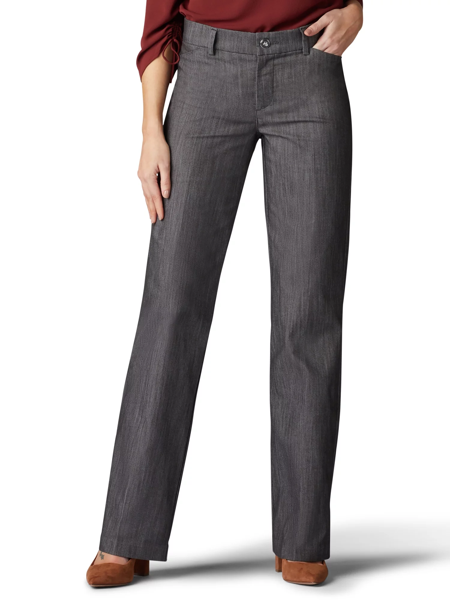 Lee® Women's Flex Motion Regular Fit Trouser Pant