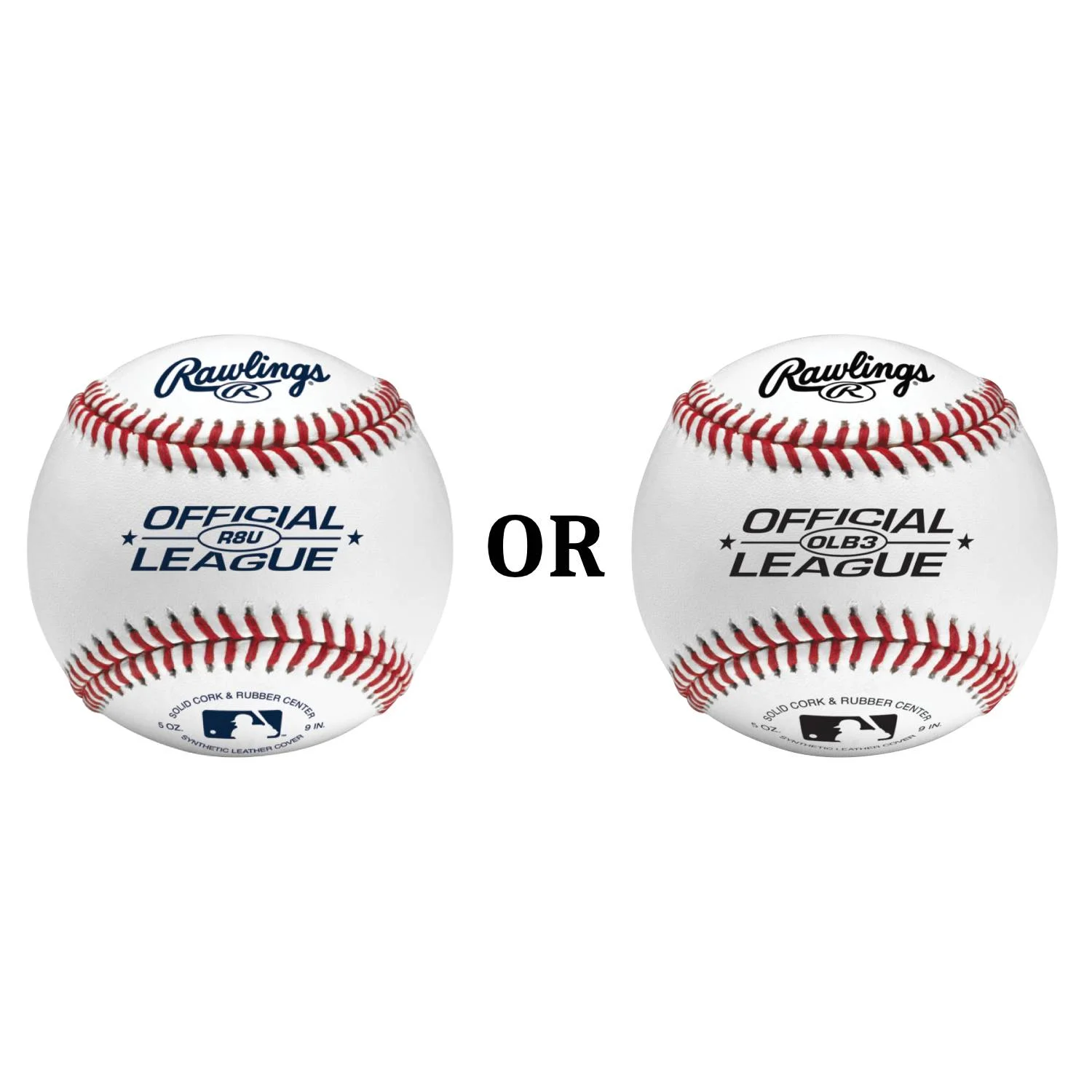 (24 Pack) Rawlings Bucket of Official League Recreational Grade OLB3 Baseballs