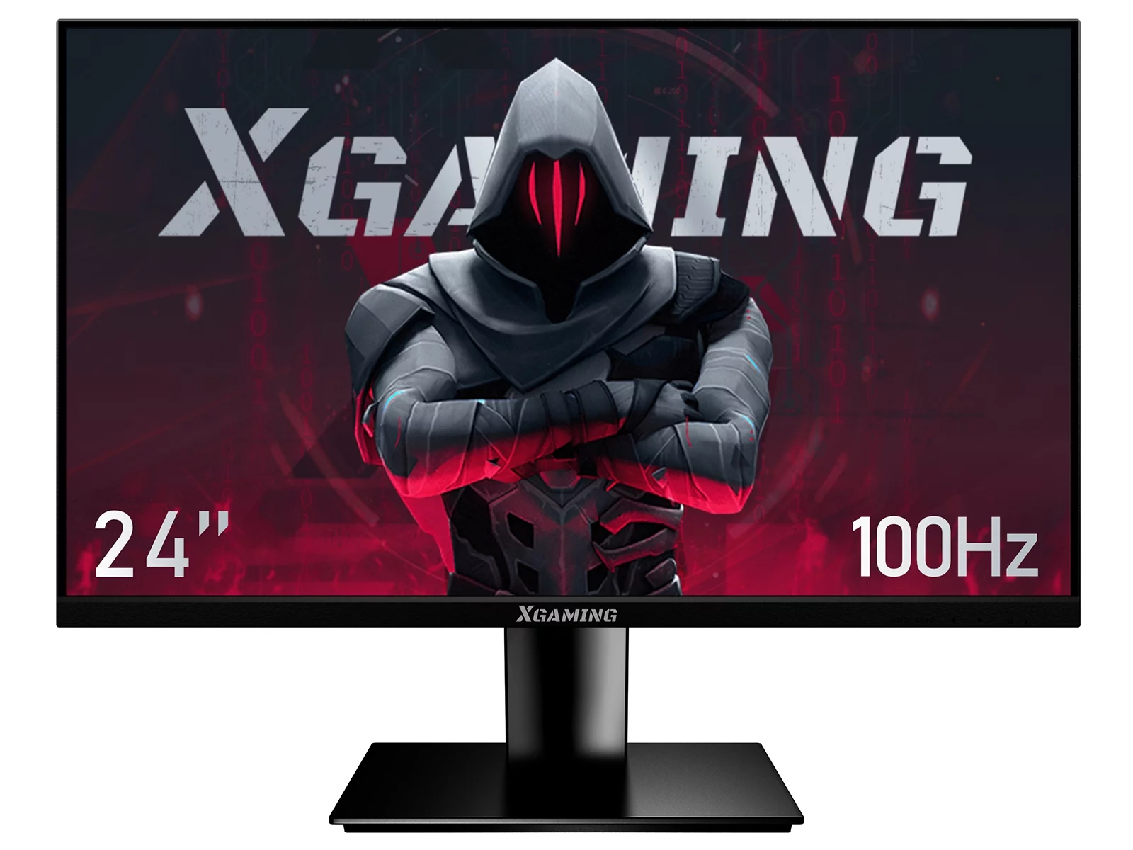 Xgaming Ultra-Thin 24inch 100Hz Gaming Monitor, FHD 1080p LED Monitor, 1920*1080p Monitor for Home Office, IPS HDR Computer Monitor HDMI Display with Low Blue Light, free sync, VESA Compatible