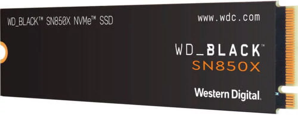 WD - BLACK SN850X 1TB Internal SSD PCIe Gen 4 x4 NVMe