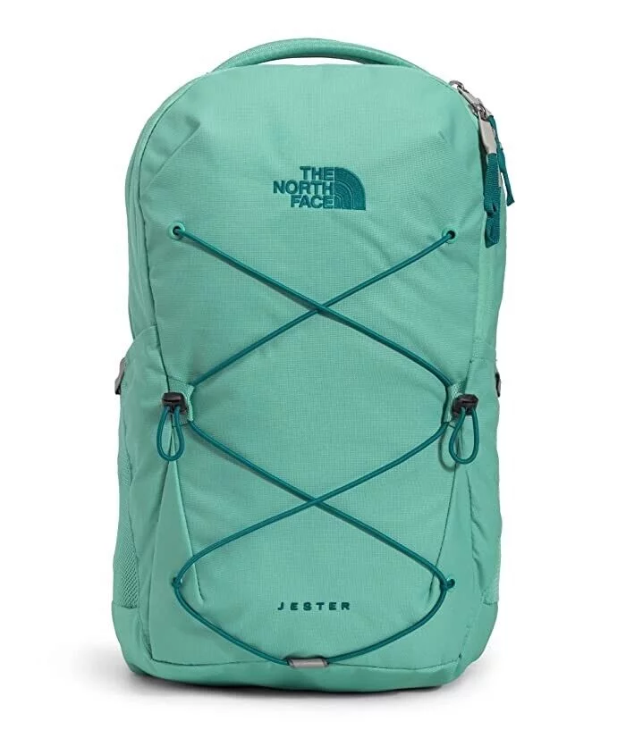 The North Face NF0A3VXG860OS Unisex Wasabi & Harbor Blue Backpack One Size RC195