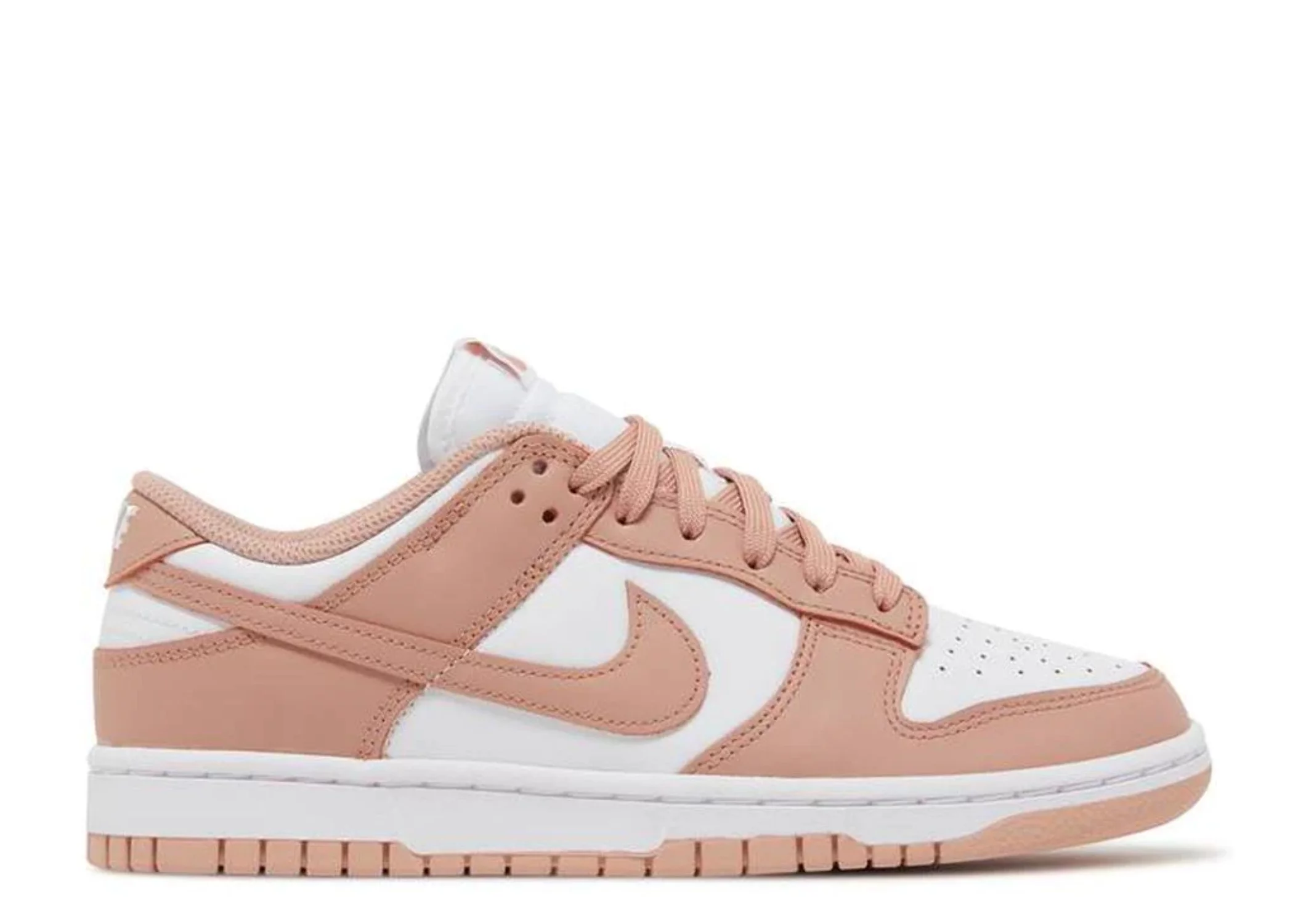 Women's Nike Dunk Low White/Rose Whisper (DD1503 118) - 10