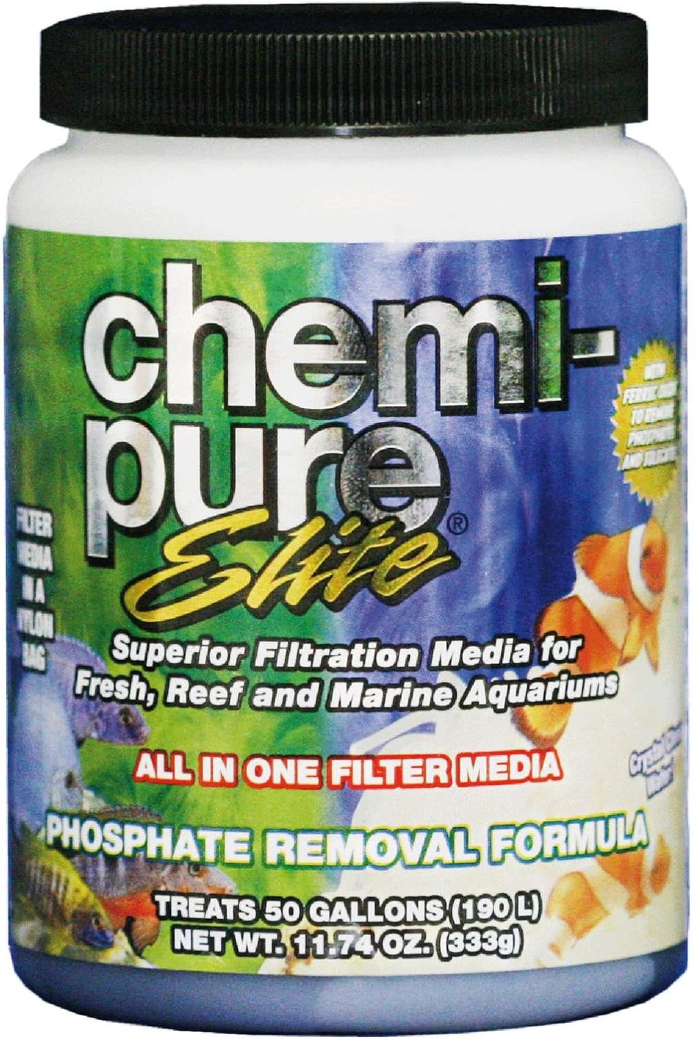 ABE16743 Chemipure Elite for Aquarium, 11.74-Ounce