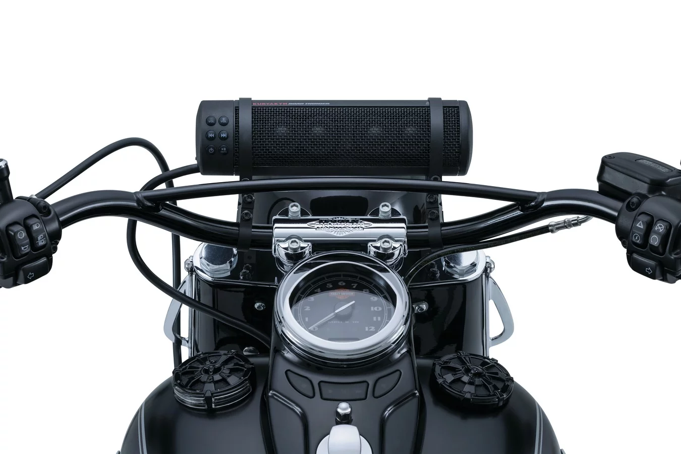 Kuryakyn RoadThunder Sound Bar by MTX Silver   2714