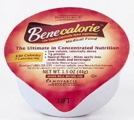 Nestle Resource Benecalorie Protein Liquid Supplement, 1.5 Oz, 24 Ct