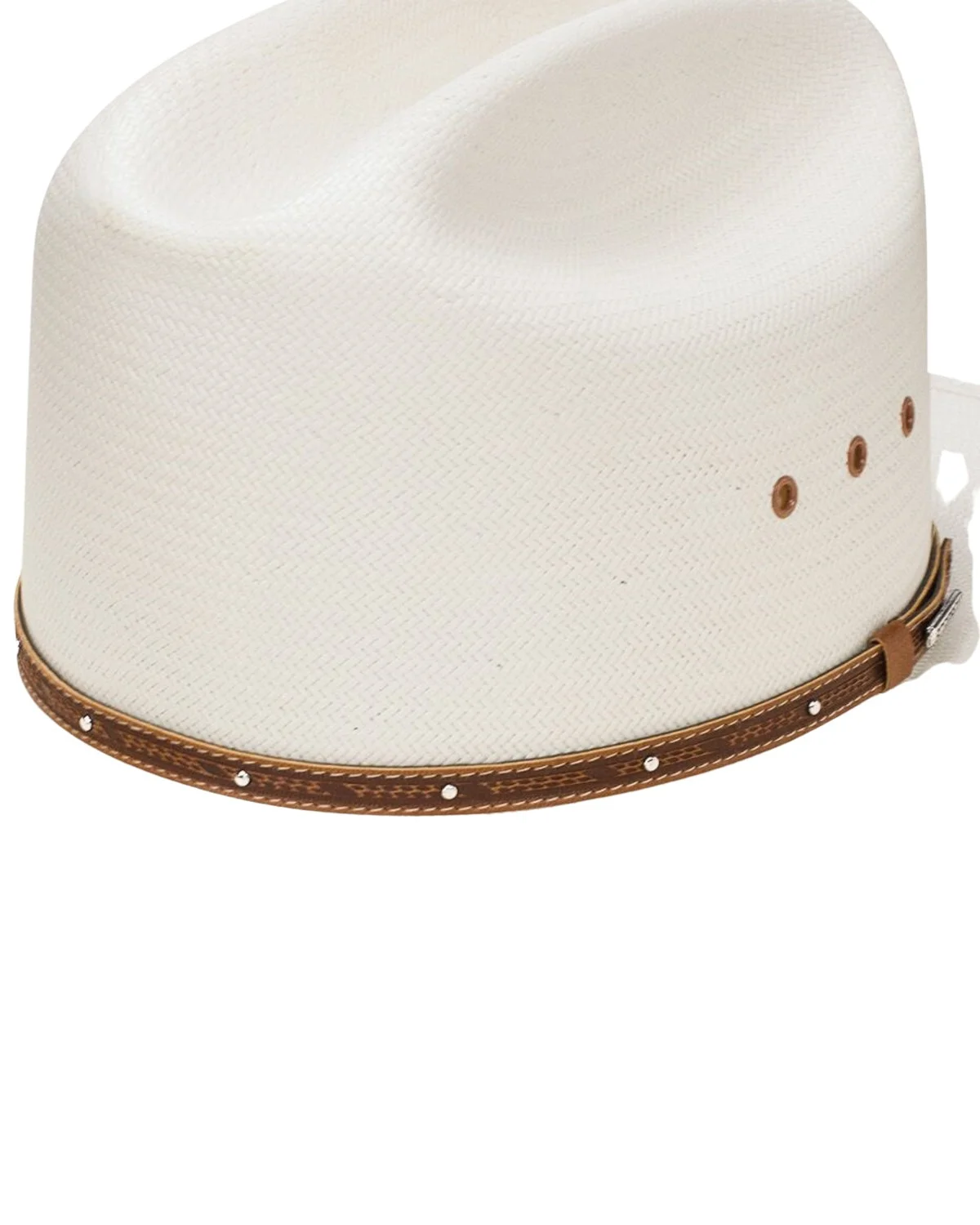 Stetson Unisex Stanhope 10X Straw Cowboy Hat Natural 6 3/4