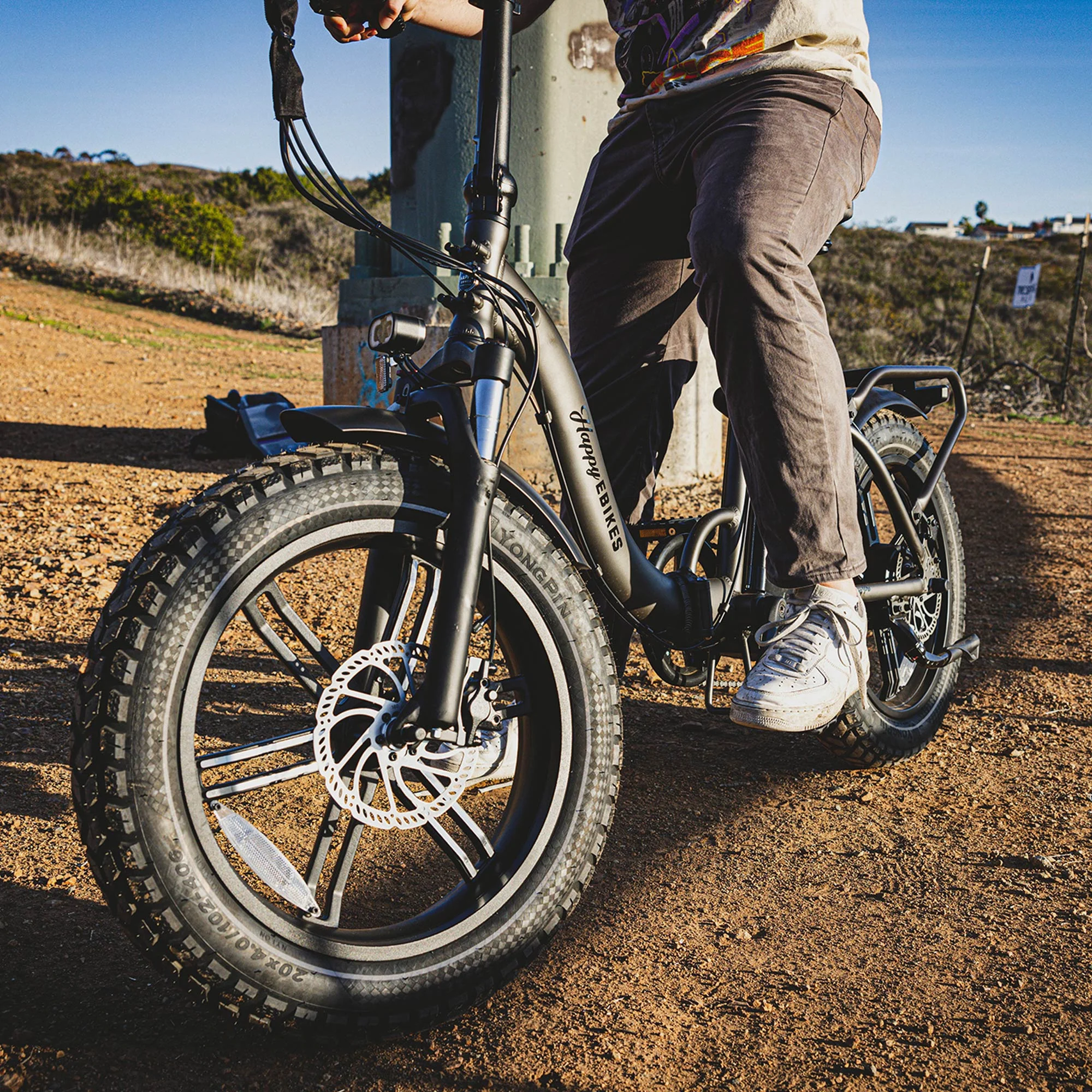 HEB ALLSCAPE 20x4 Fat Tires and Tubes for Ebikes, MTB, Puncture Resistant, Heavy Duty, Directional Tread Tire - 2 Pack