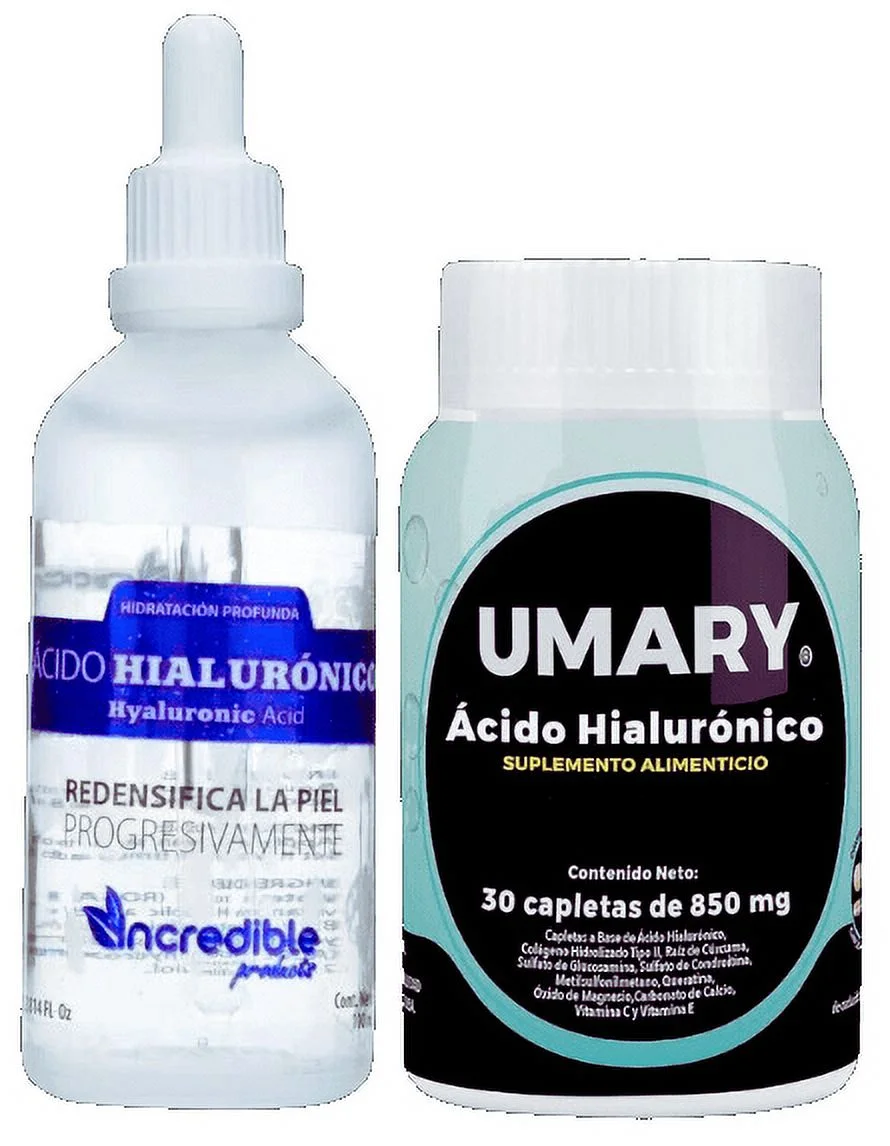 UMARY - 30 Caplets 850 mg + HYALURONIC ACID 100 ml