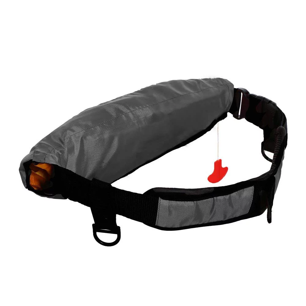 Lifesaving Pro Premium 33G Auto/Manual Inflatable PFD Survival Buoyancy Life Jacket Vest Gray Color…