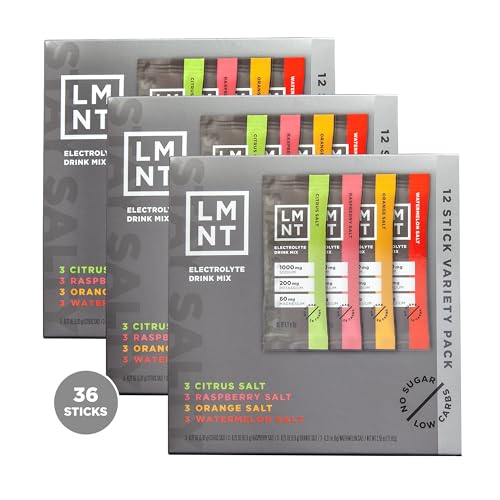 LMNT Zero Sugar Electrolytes - Variety Pack | Drink Mix | 12 Count