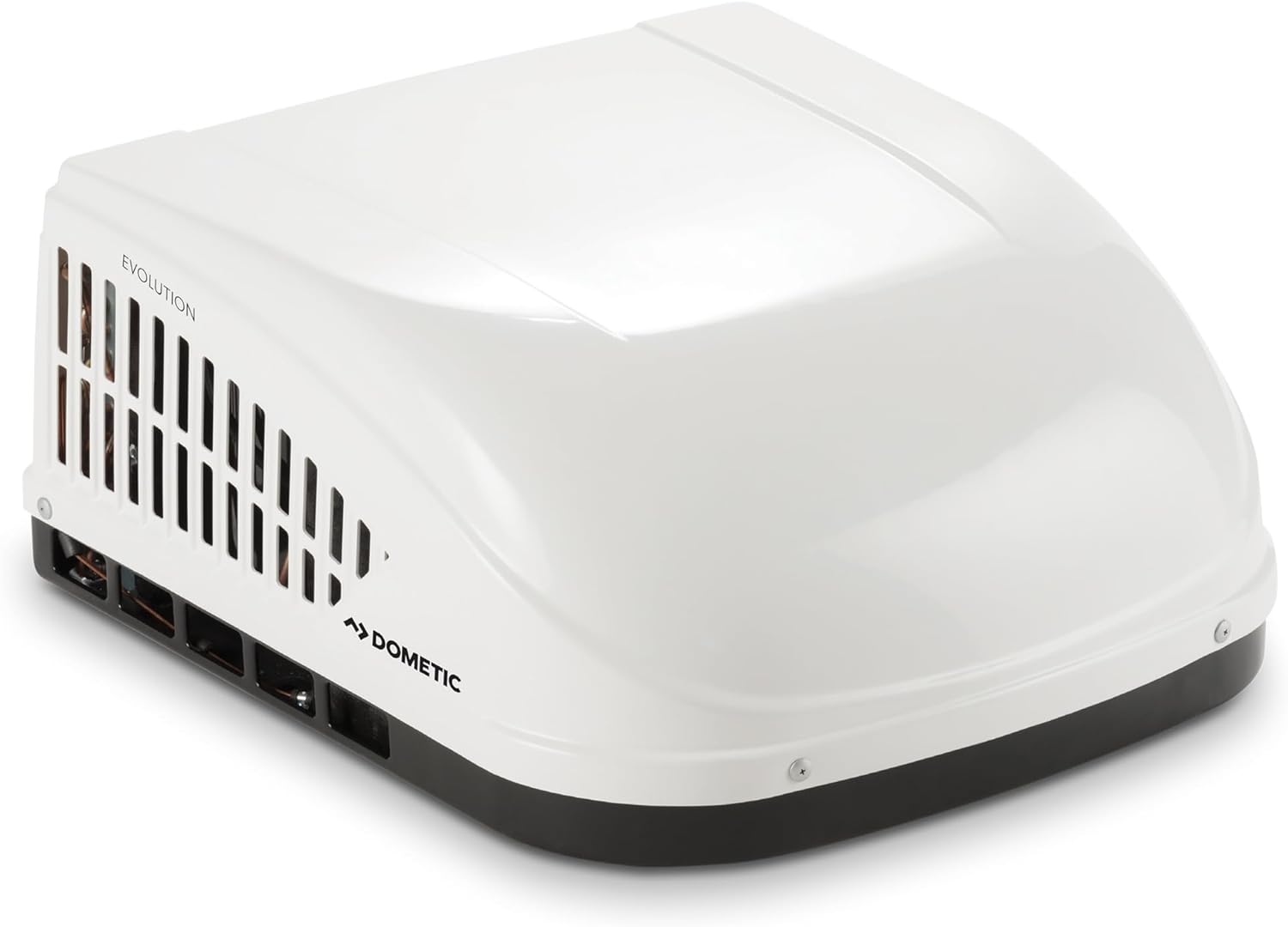 Dometic Brisk II | 11K BTU Air Conditioner | White | Standard Height | 9105305704 | Ducted or Non- Ducted | Quiet AC | Easy Install | Ideal For Campers, Vans, RV or Trailers | Lightweight