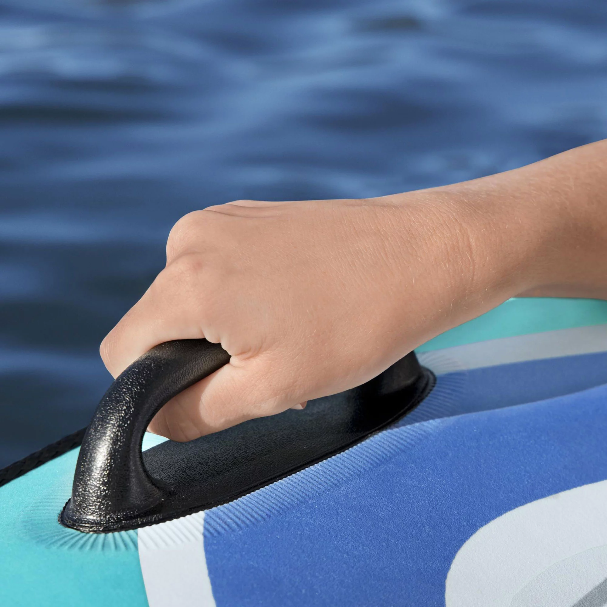 Bestway Hydro-Force Comfort Plush Rapid Rider Single River Tube, Blue