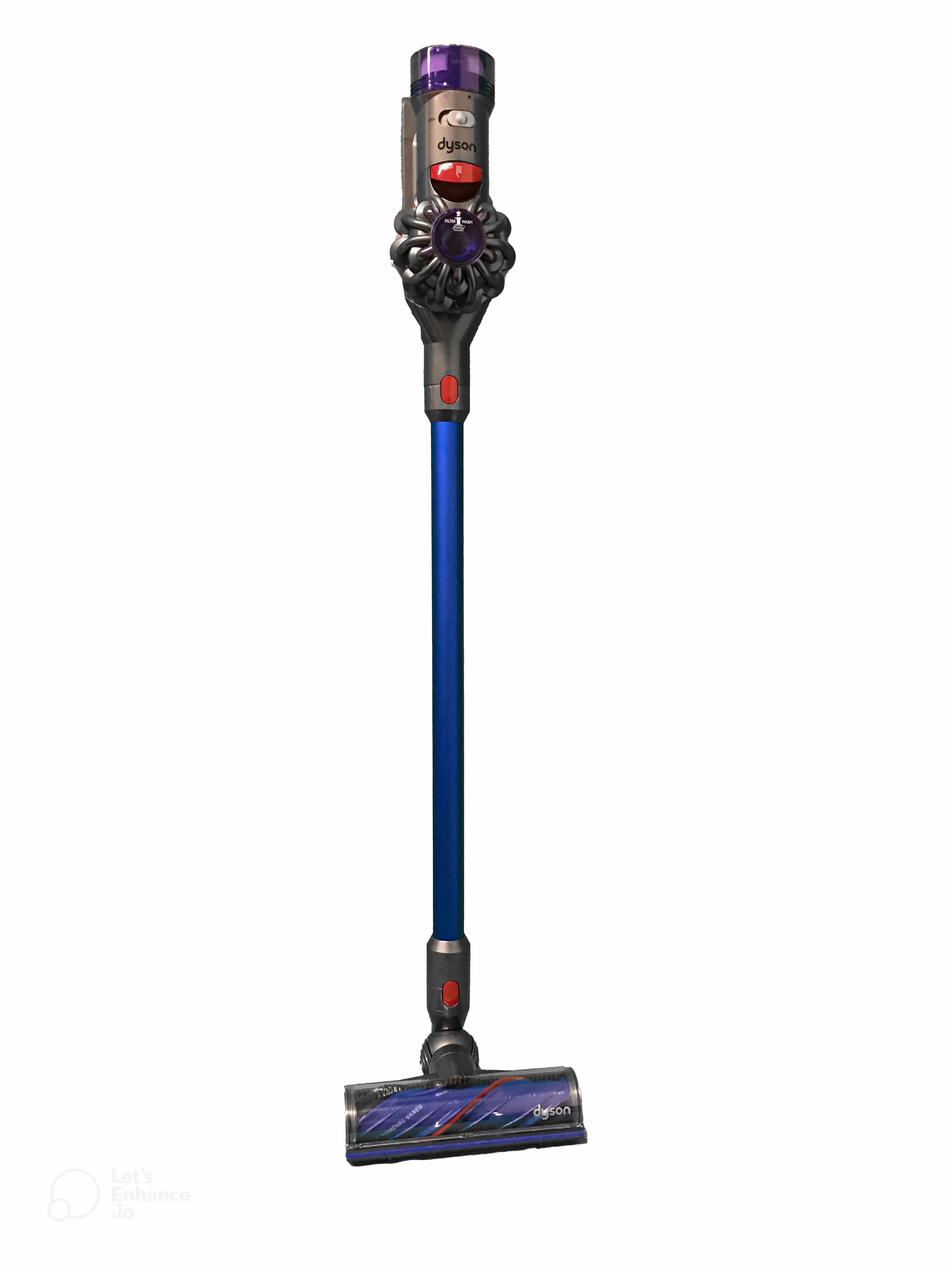 Dyson V8 Origin Extra Cordless Vacuum Cleaner| Blue/Nickel New