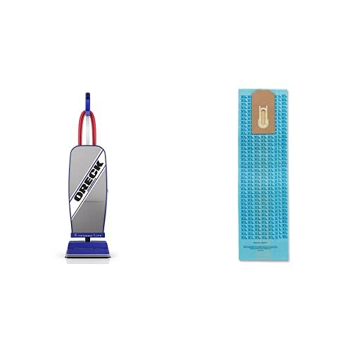 Oreck Commercial XL Vacuum Cleaner, Bagged Upright Vac for Carpets and Hard Floor, Lightweight, Automatic Height Adjust, High-Speed Brush Roll, Powerful Vacuum Cleaners for Commercial Use