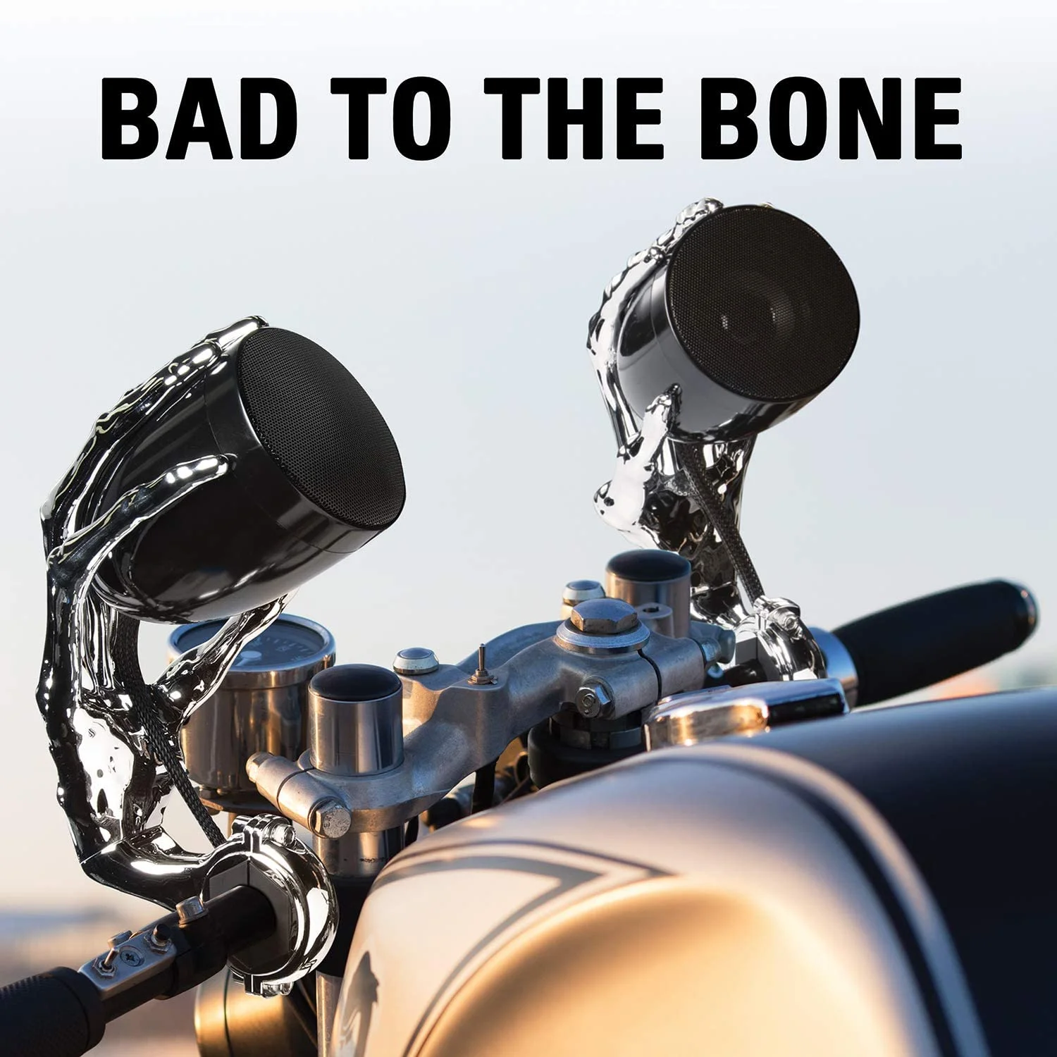 Boss Audio PHANTOM 900 All-weather powered speaker system with built-in Bluetooth (Chrome)