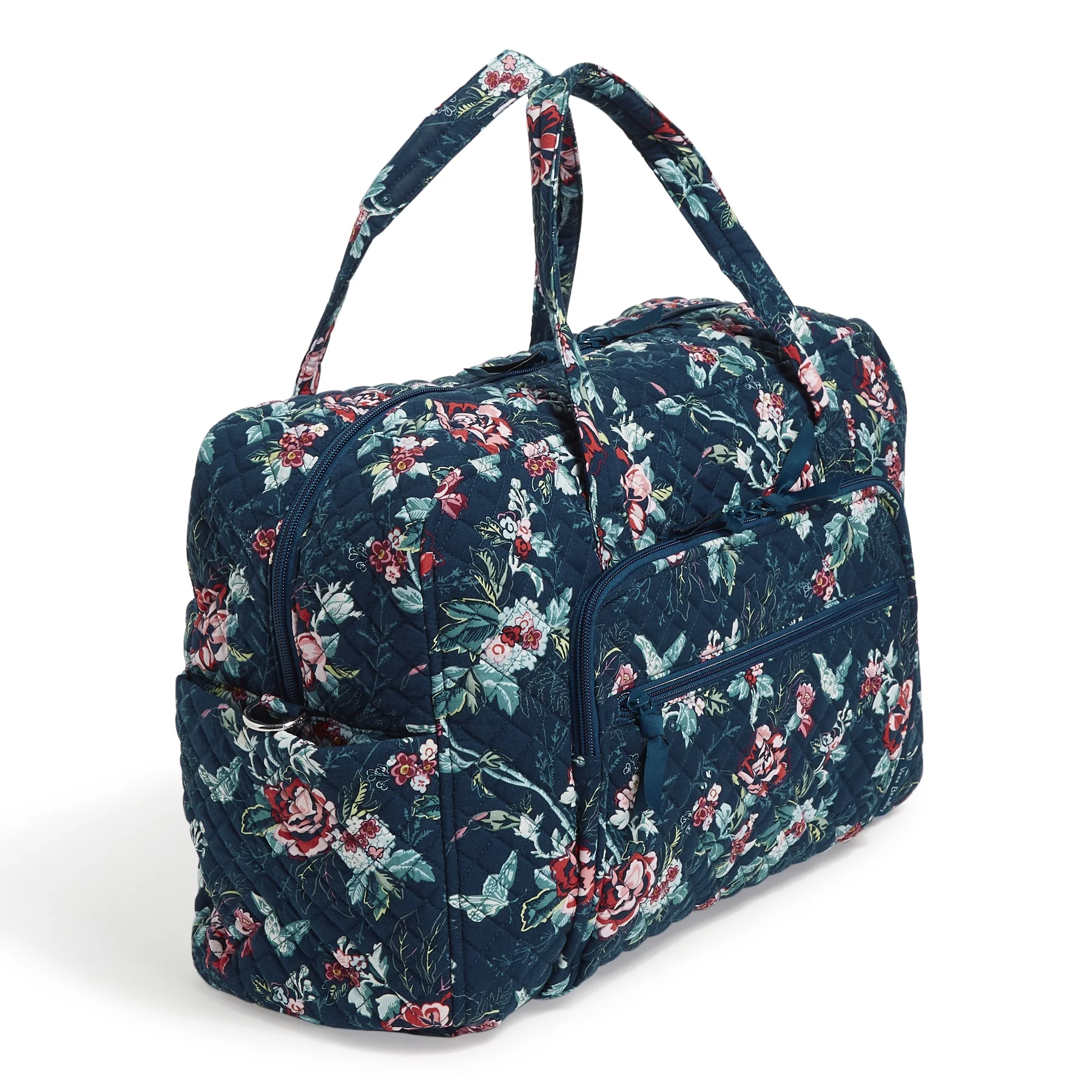 Vera Bradley Women's Cotton Weekender Travel Bag Rose Toile