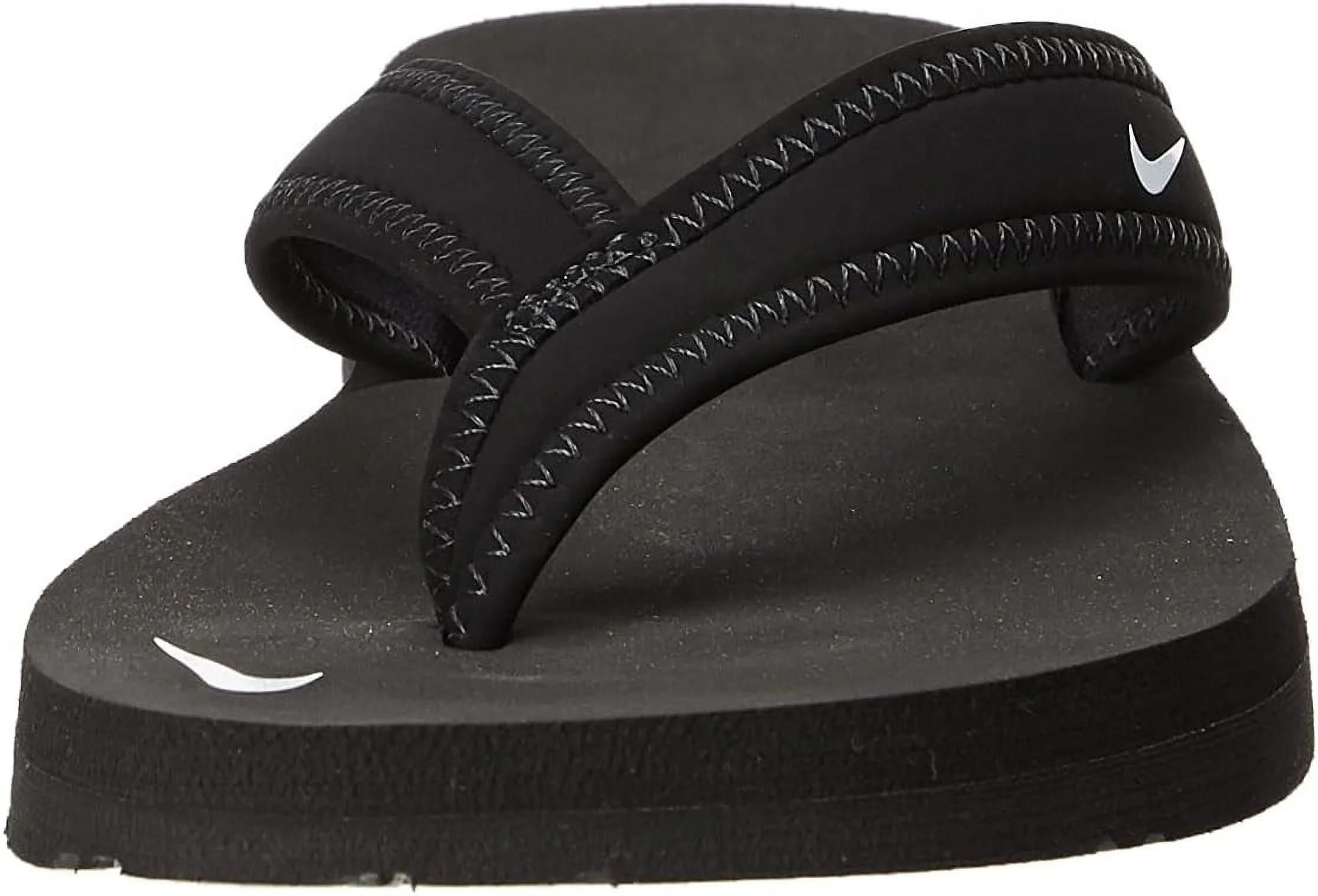 NIKE WOMENS CELSO GIRL THONG PLS SANDALS BLACK WHITE SIZE 12