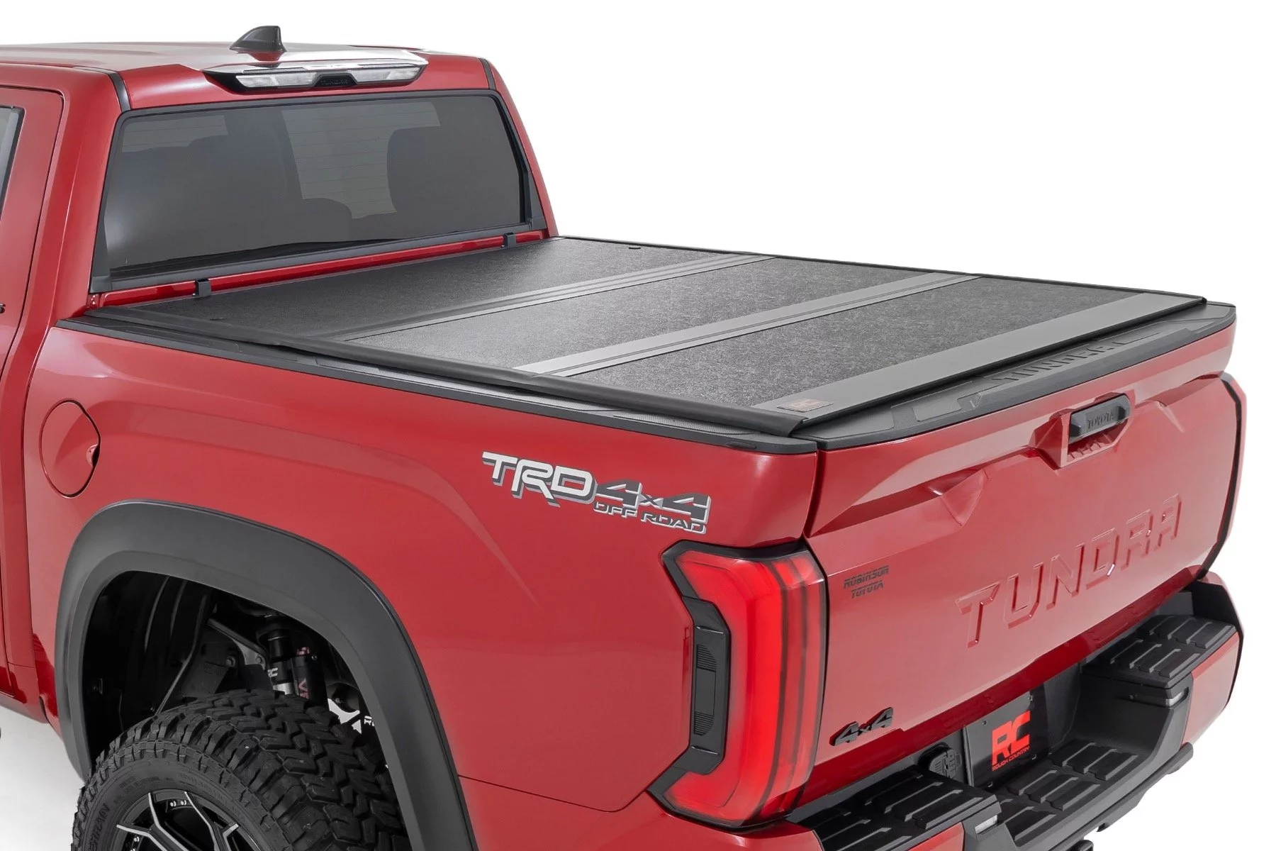 Rough Country Low Profile Hard Tri-Fold for 22-23 Toyota Tundra | 5'7- 47514551A