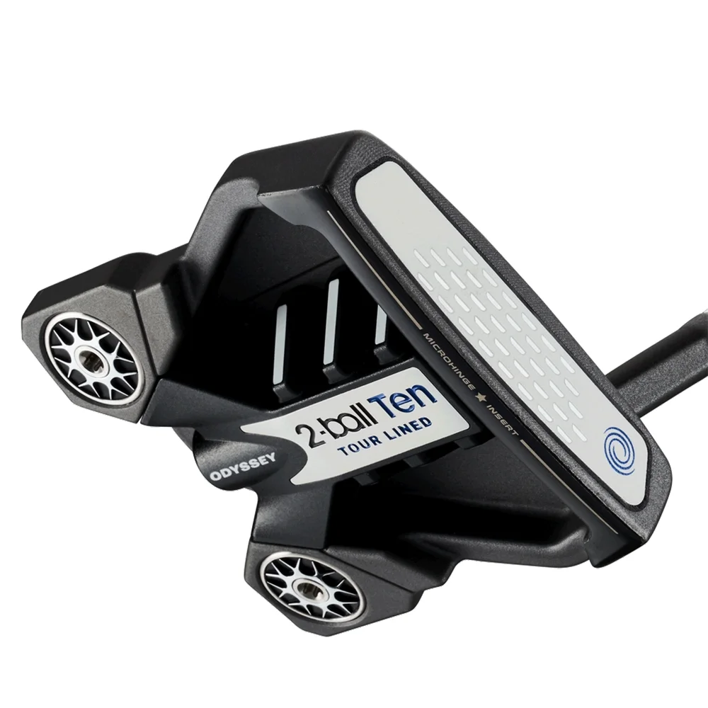 New RH Odyssey 2021 Ten 2-Ball Slant Lined Mens Putter Stroke Lab 3GEN Grey Stroke Lab Pistol (TEN) 34 in