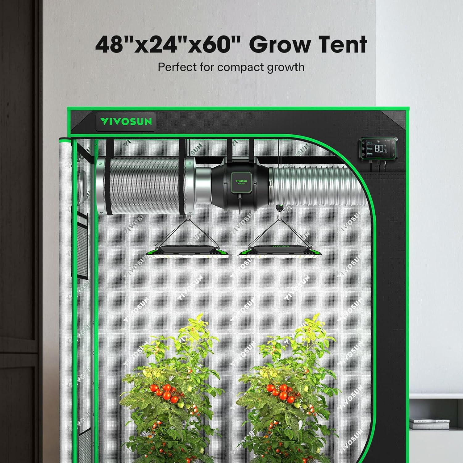 VIVOSUN S425 4x2 Grow Tent, 48