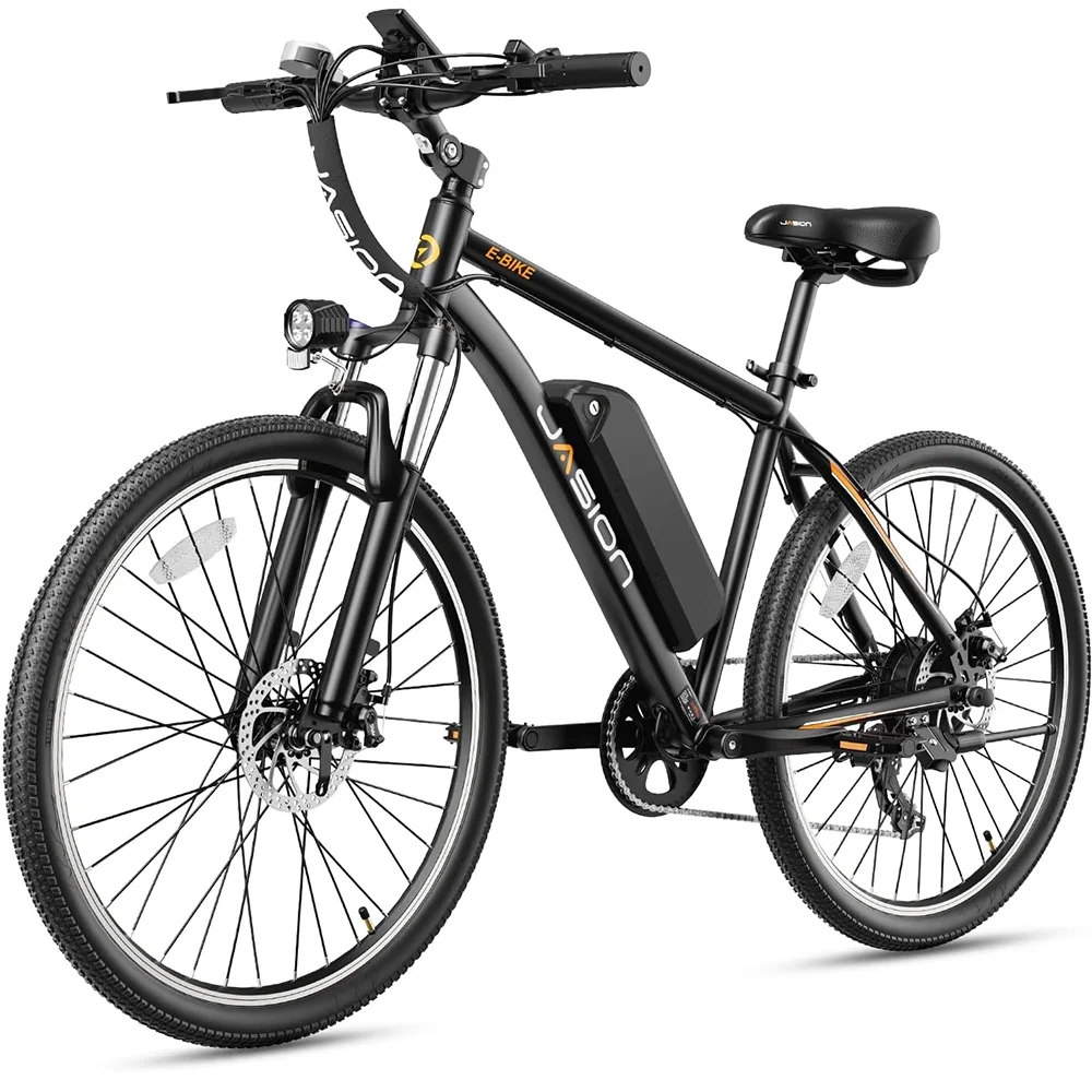 Jasion Electric Mountain Bike for Adults, 26