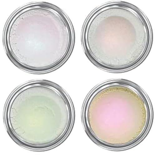 Concrete Minerals MultiChrome Eyeshadow, Intense Color Shifting, Longer-Lasting With No Creasing, 100% Vegan and Cruelty Free, Handmade in USA, 2.4 Grams Loose Mineral Powder (Sample Bundle)