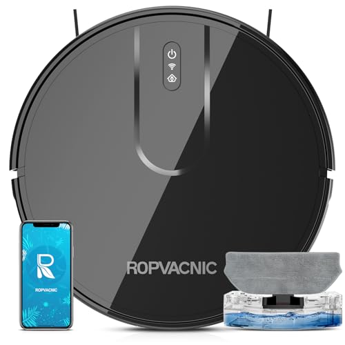 Robot Vacuum Cleaner Robot Vacuum and Mop Combo with 4000Pa Suction, Personalized Cleaning Adjustments, Self-Charging Robotic Vacuum Cleaner, Advanced Obstacle Avoidance