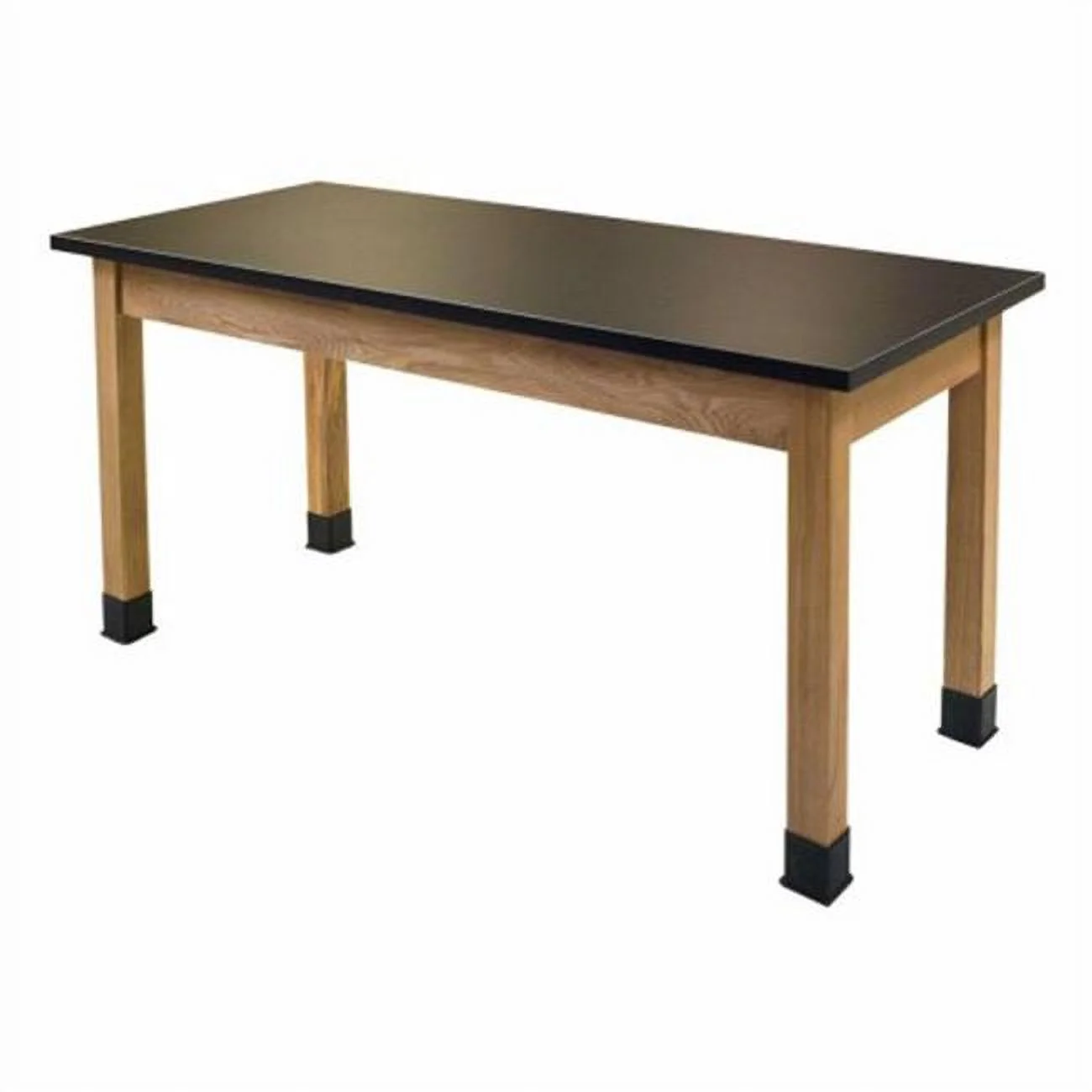 24x60 Science Lab Table with Phenolic Top and Plain Front