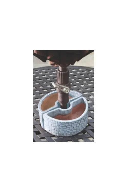 Cobblestone Umbrella Planter (Terra Brown)
