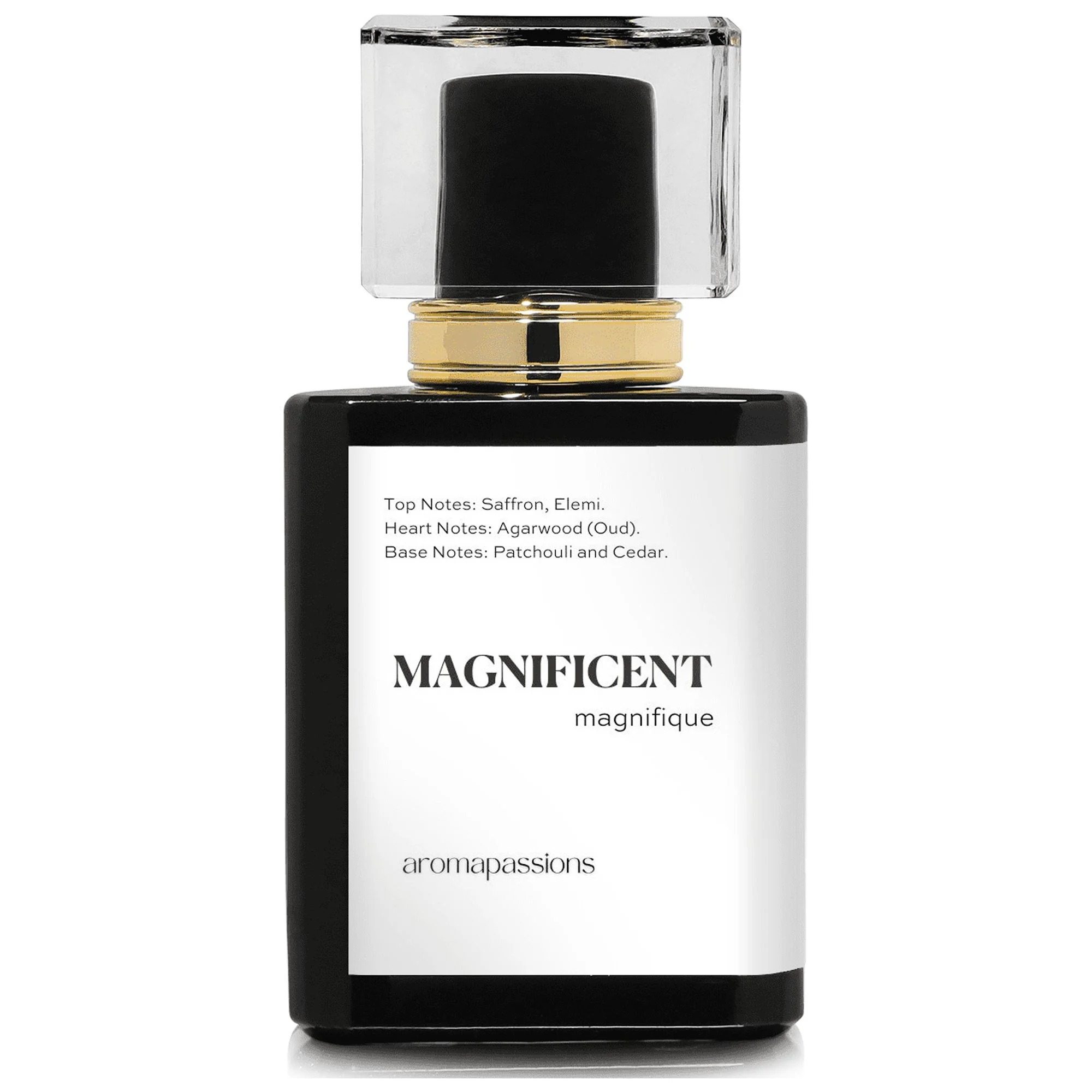MAGNIFICENT | Inspired by Maison Francis Kurkdjian (MFK) OUD | Pheromone Perfume for Men and Women | Extrait De Parfum | Long Lasting