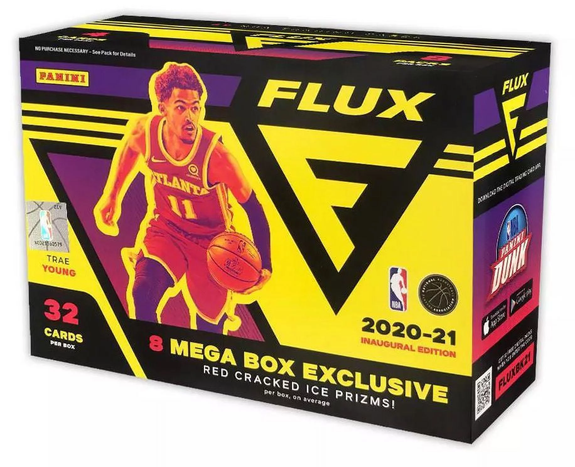 20-21 Panini Flux NBA Basketball Mega Box