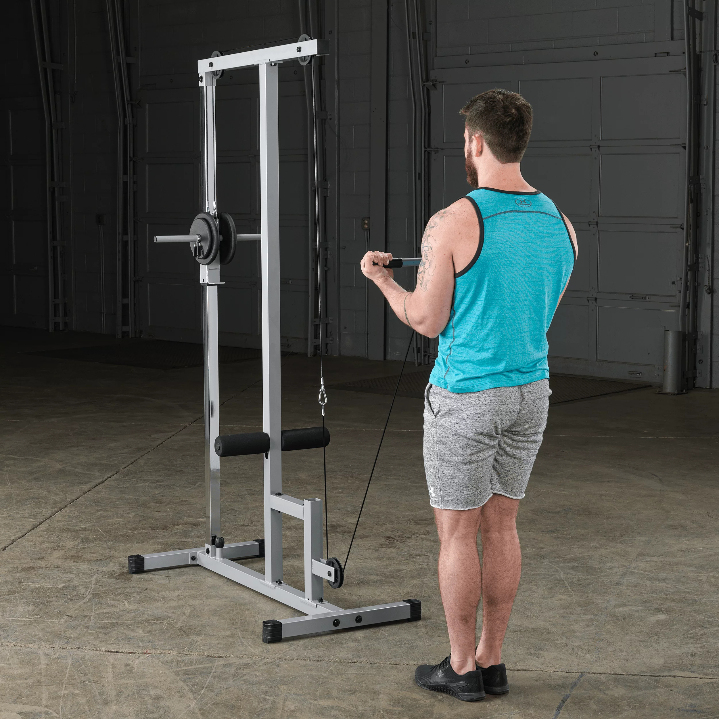 Powerline by Body-Solid PLM180X Lat Pulldown and Low Row Machine