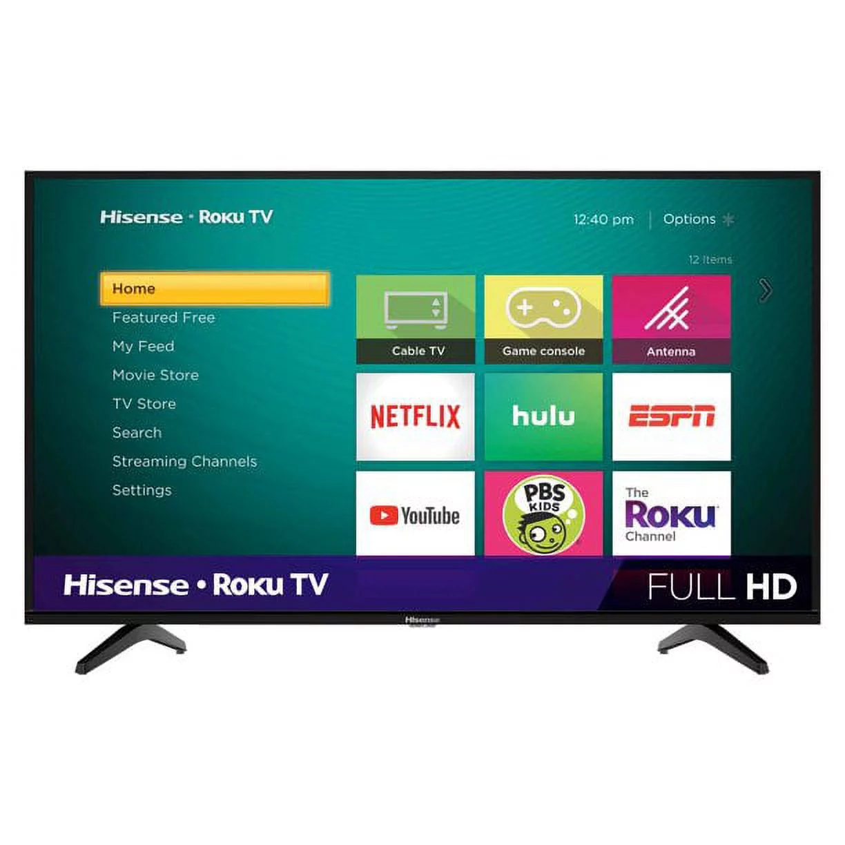Hisense 40" Class FHD (1080P) Roku Smart LED TV (40H4030F1)