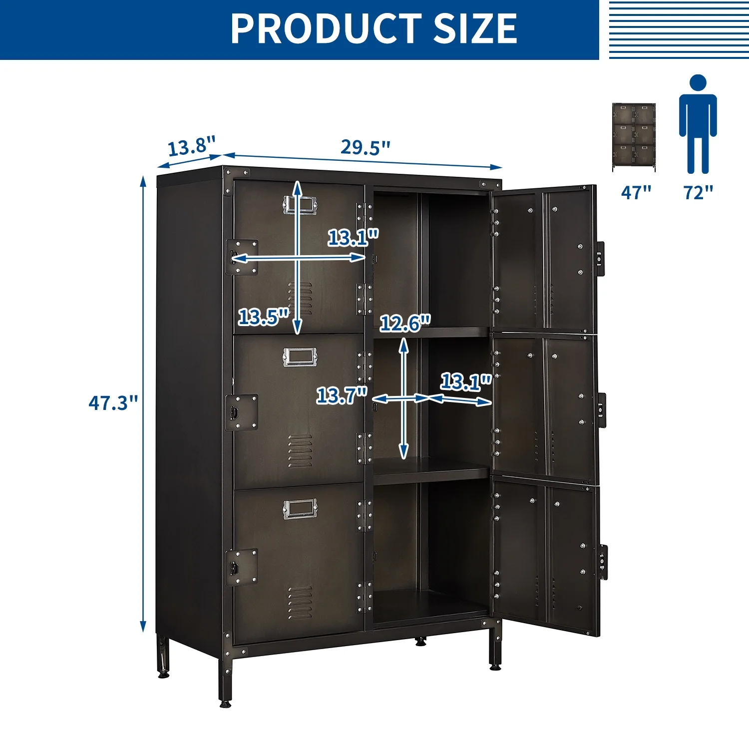STANI Metal Locker 47.3