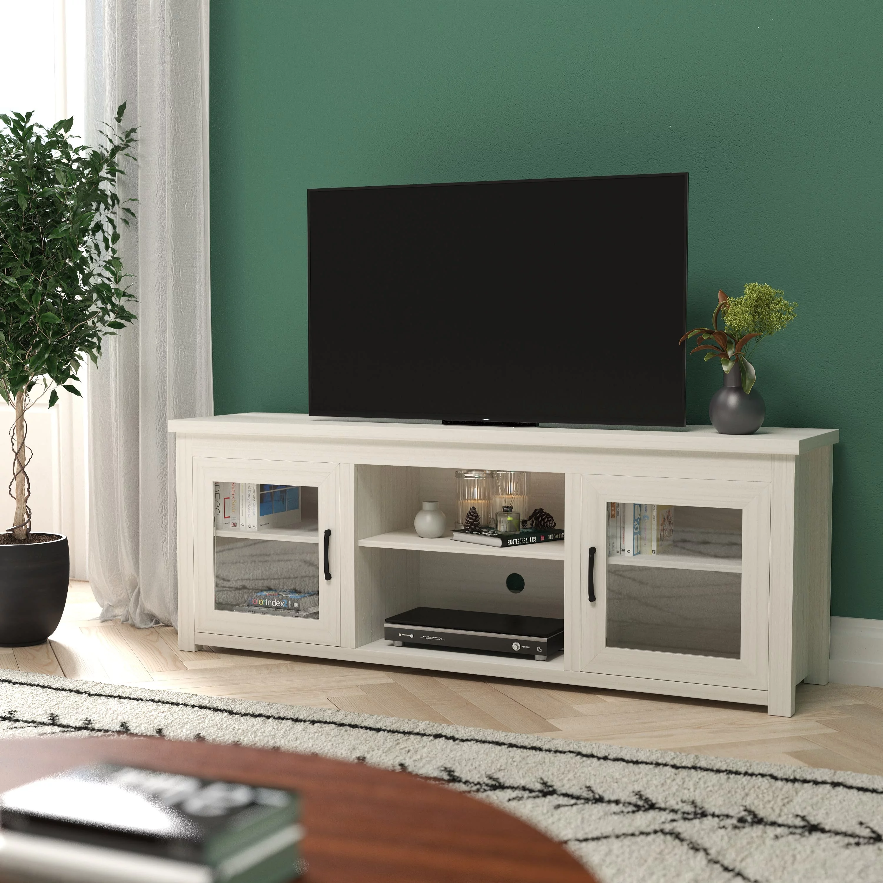 Emma + Oliver TV Stand for up to 80