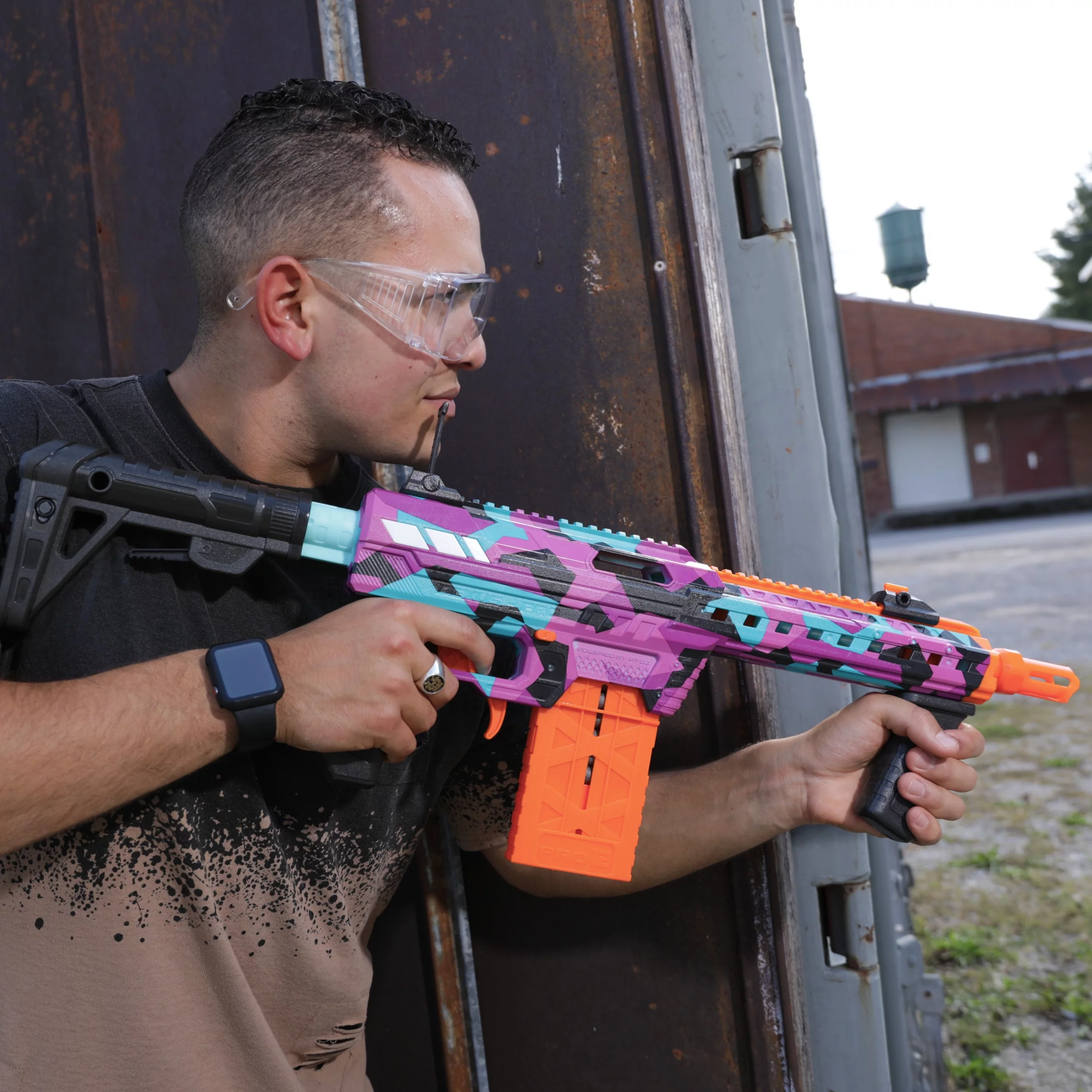 Adventure Force Tactical Strike Nexus Pro Ultimate Foam Dart Blaster – Special Graphic Camo Edition