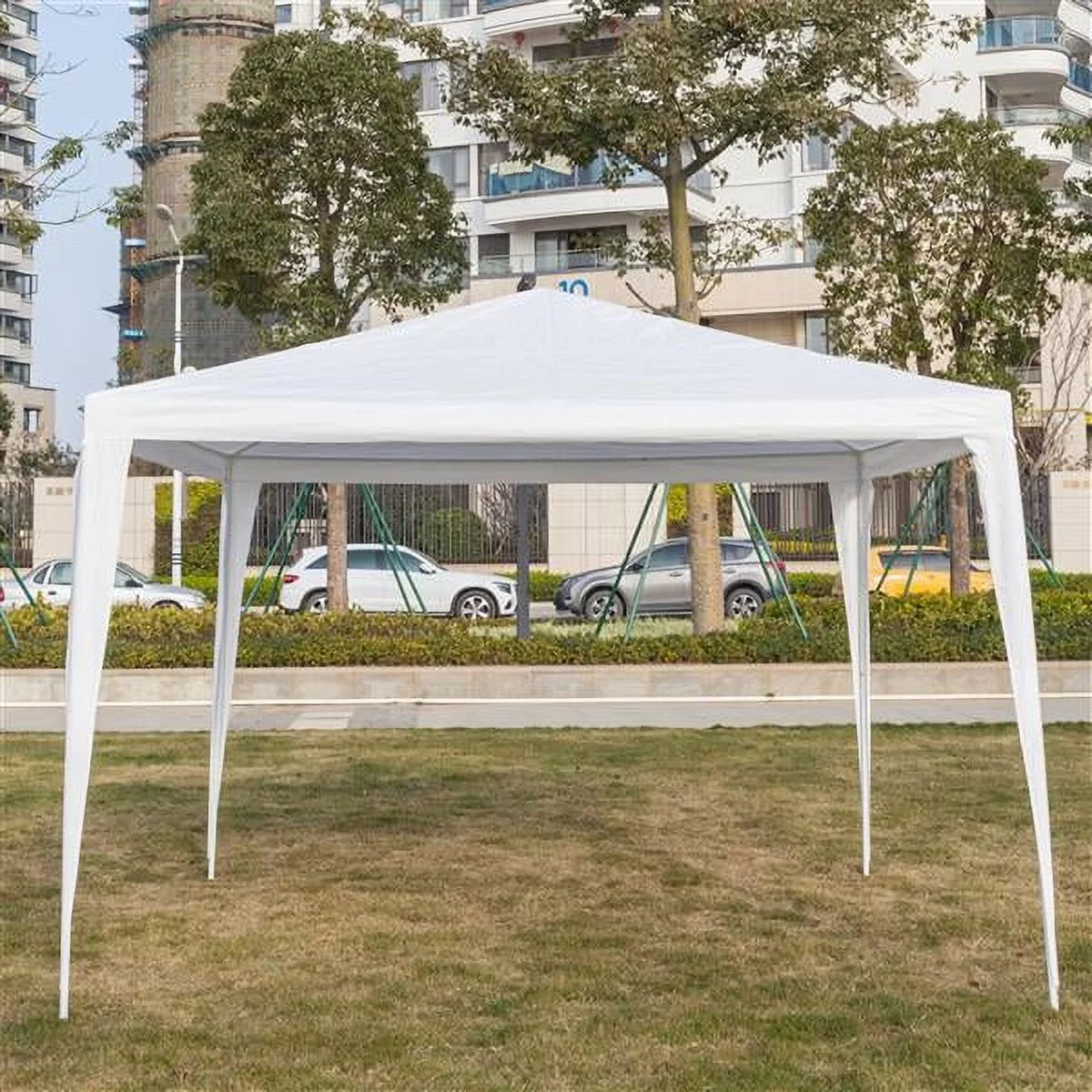 2021 NEW 10'x10' EZ Pop Up Canopy Outdoor Patio Wedding Party Tent Folding Gazebo OP