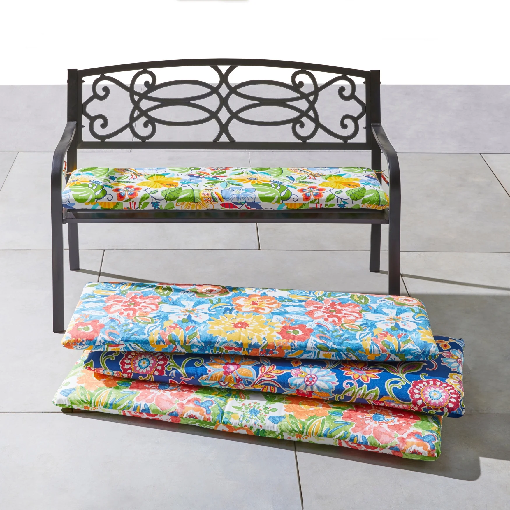 Brylanehome Outdoor Bench Cushion, Carolina