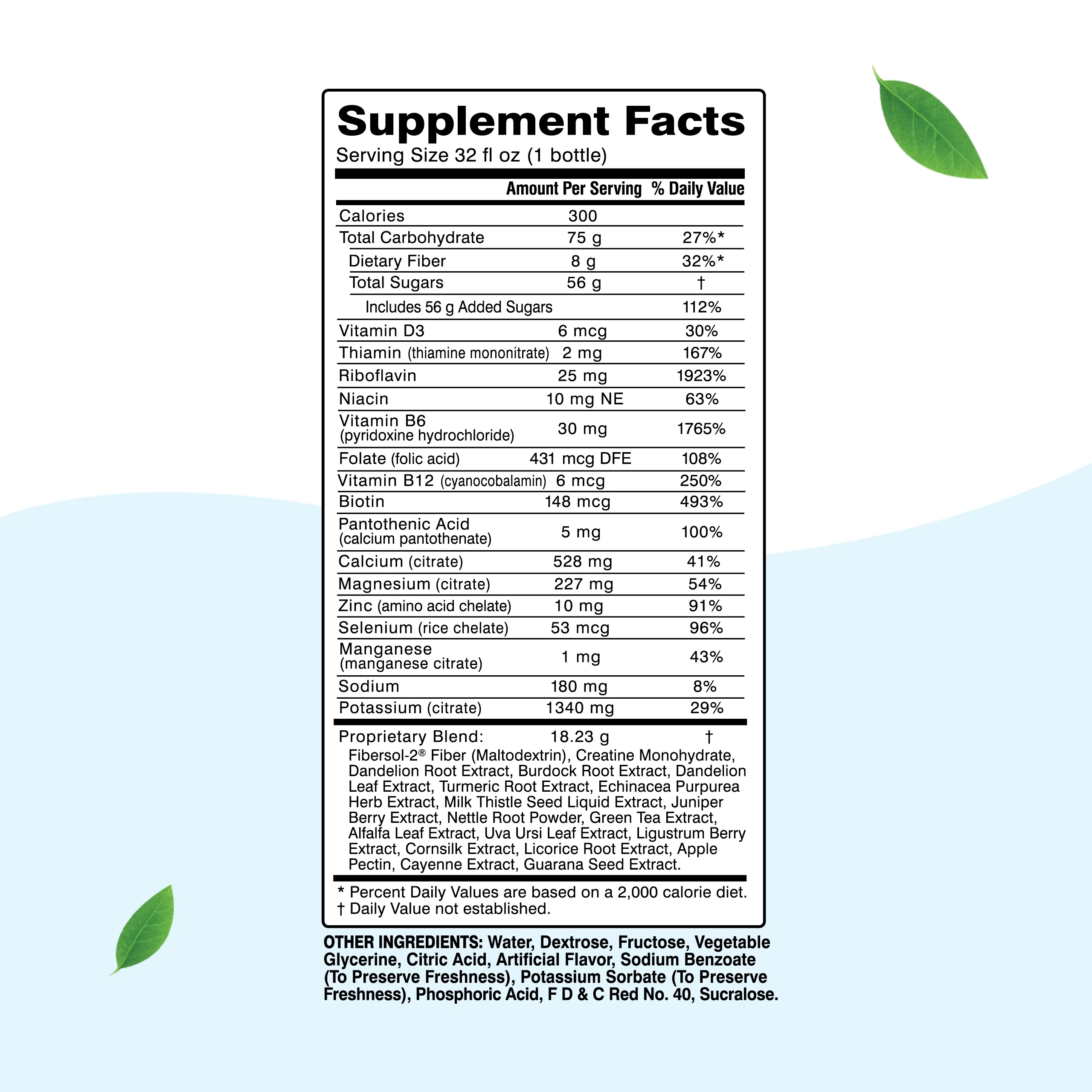 Herbal Clean Herbal Supplements, 1 Bottle, 32 fl oz